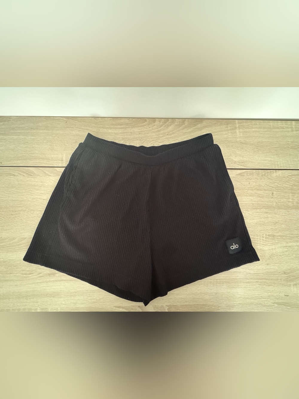 ALO Yoga Black Muse Athletic Shorts